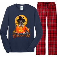 Funny GS Pointer Dog Spooky Halloween Long Sleeve Pajama Set