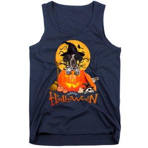 Funny GS Pointer Dog Spooky Halloween Tank Top