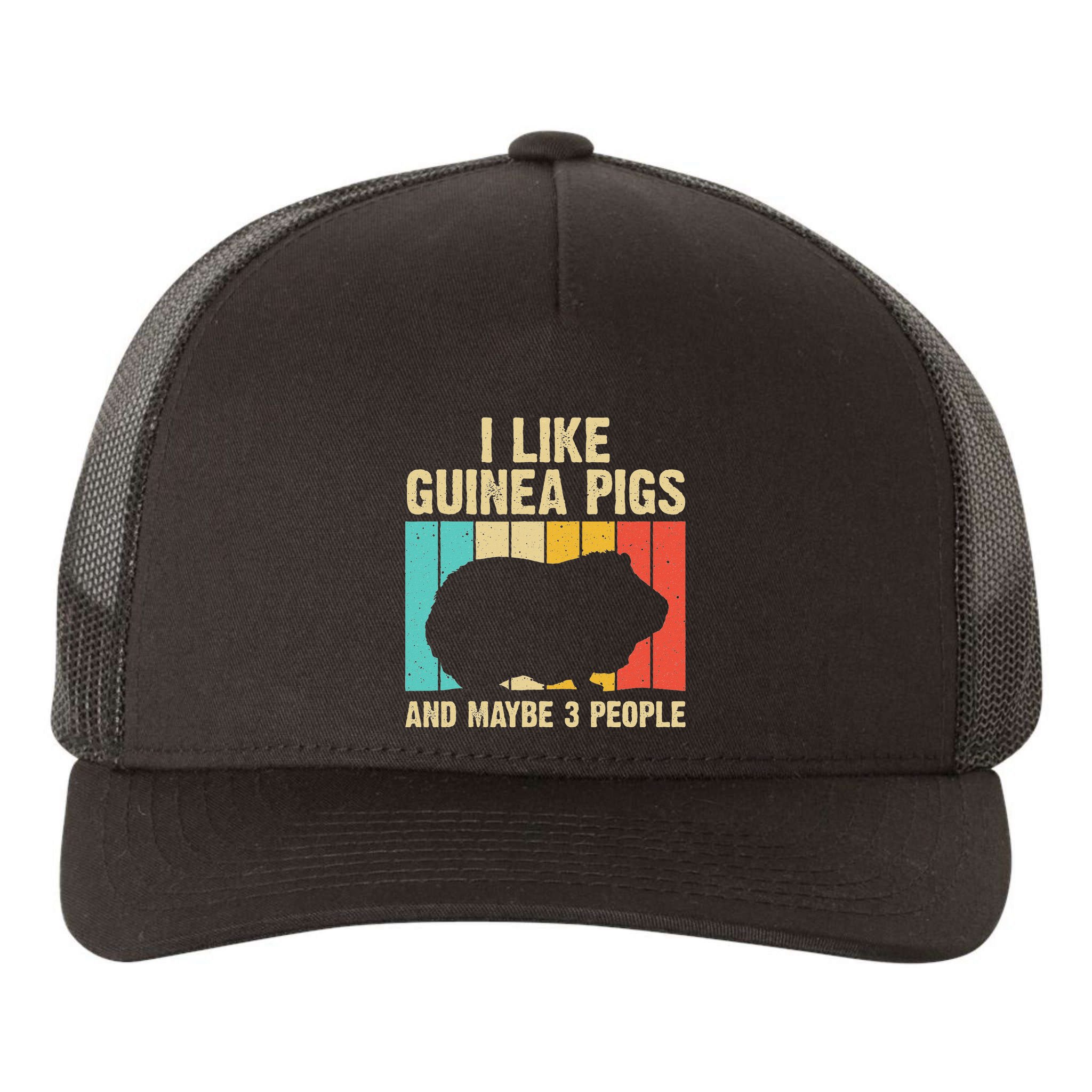 Funny Guinea Pig Design For Women Guinea Pig Lovers Yupoong Adult 5-Panel Trucker Hat