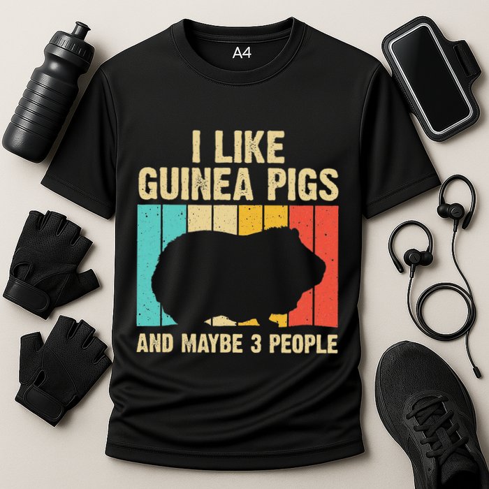Funny Guinea Pig Design For Women Guinea Pig Lovers Cooling Performance Crew T-Shirt