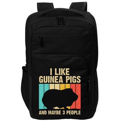 Funny Guinea Pig Design For Women Guinea Pig Lovers Impact Tech Backpack