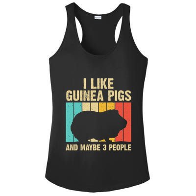 Funny Guinea Pig Design For Women Guinea Pig Lovers Ladies PosiCharge Competitor Racerback Tank