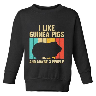 Funny Guinea Pig Design For Women Guinea Pig Lovers Toddler Sweatshirt