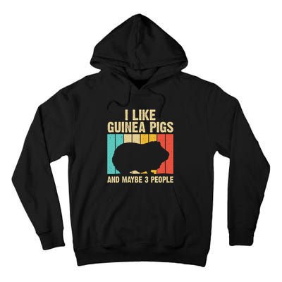 Funny Guinea Pig Design For Women Guinea Pig Lovers Tall Hoodie