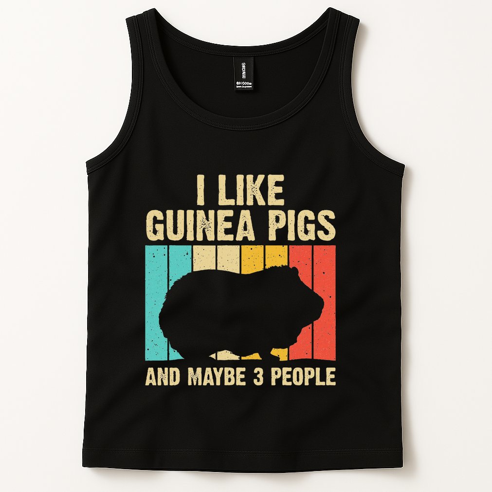 Funny Guinea Pig Design For Women Guinea Pig Lovers Tank Top