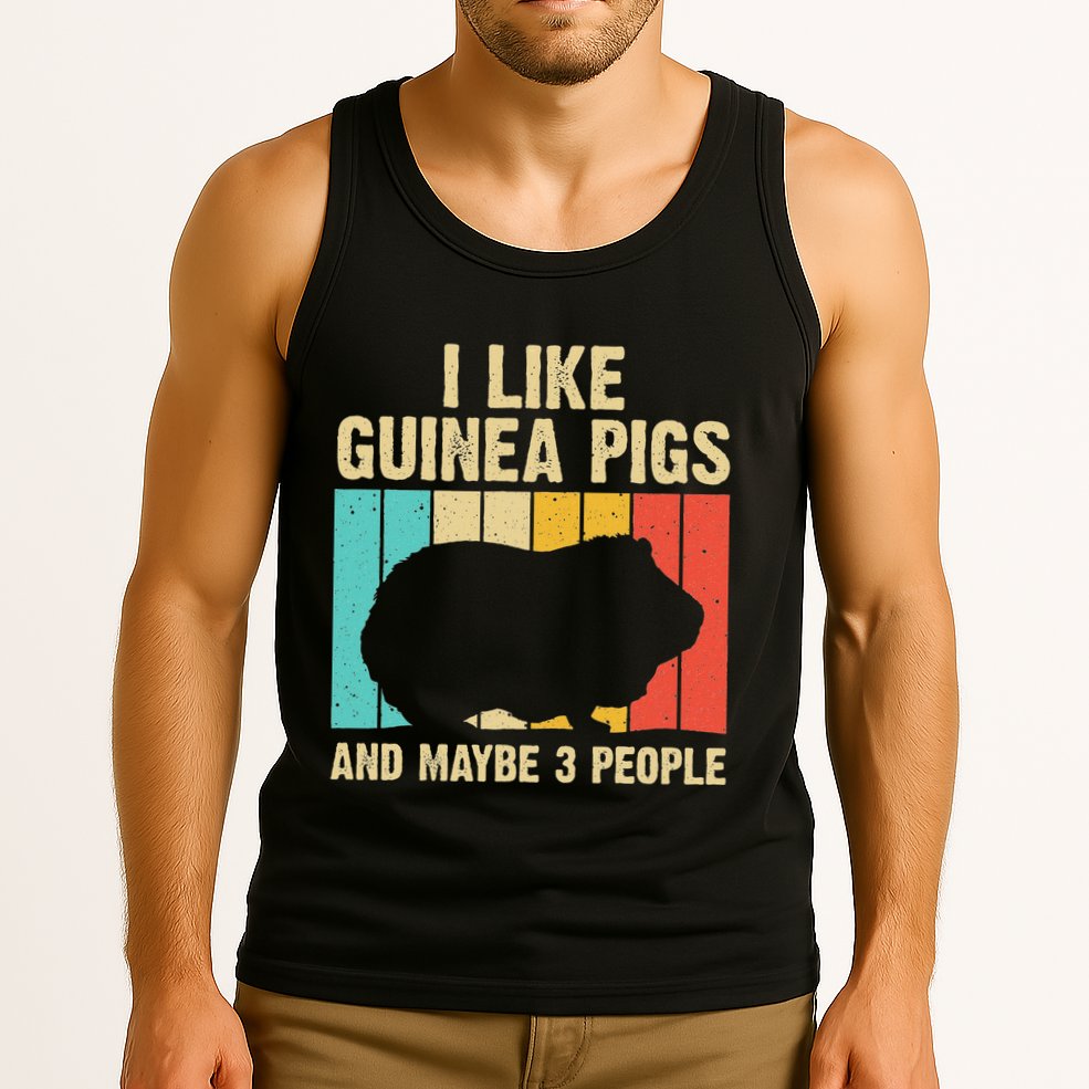 Funny Guinea Pig Design For Women Guinea Pig Lovers Tank Top
