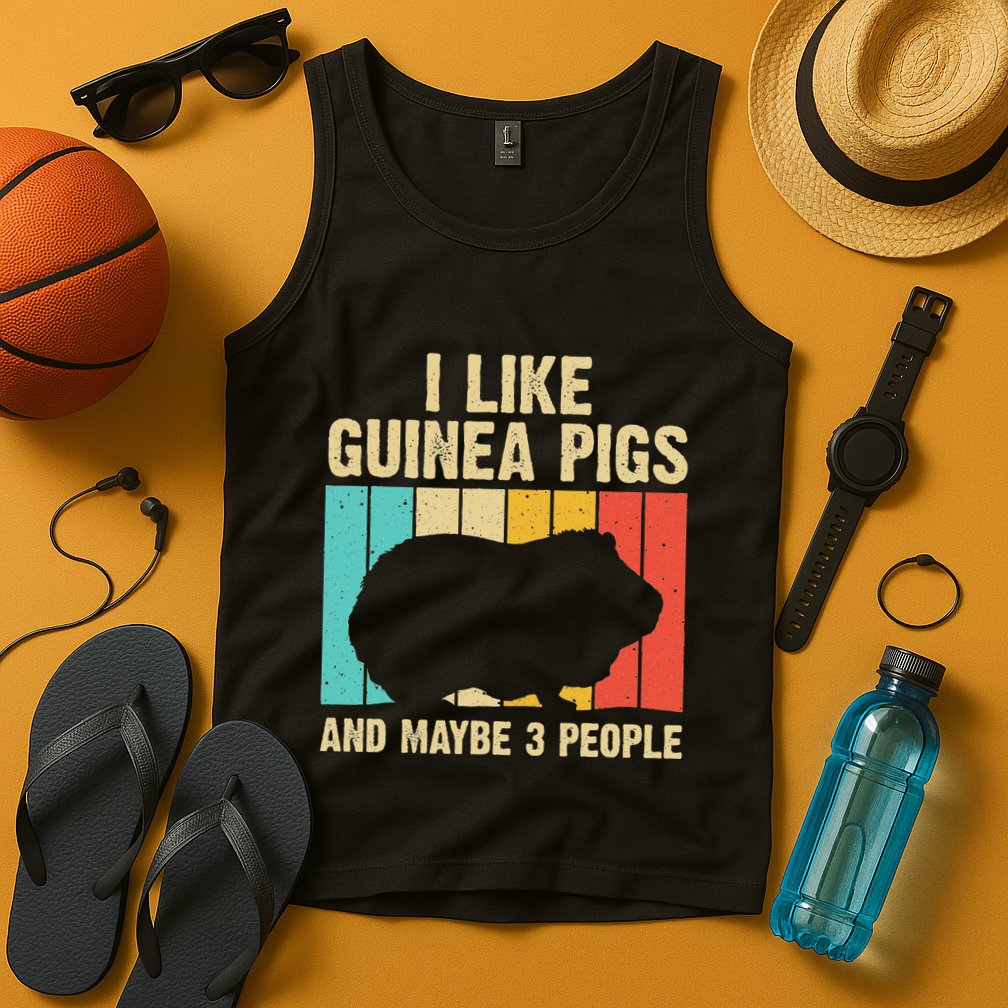 Funny Guinea Pig Design For Women Guinea Pig Lovers Tank Top
