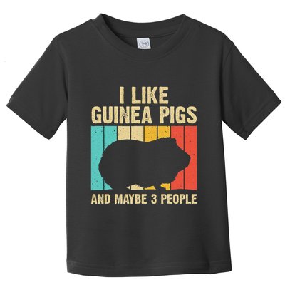Funny Guinea Pig Design For Women Guinea Pig Lovers Toddler T-Shirt
