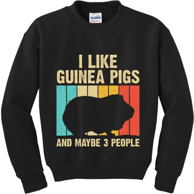Funny Guinea Pig Design For Women Guinea Pig Lovers Kids Sweatshirt