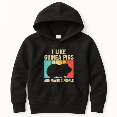 Funny Guinea Pig Design For Women Guinea Pig Lovers Kids Hoodie