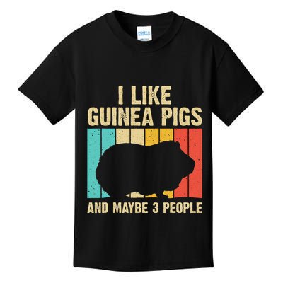 Funny Guinea Pig Design For Women Guinea Pig Lovers Kids T-Shirt