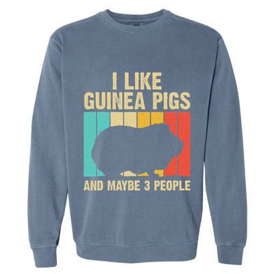 Funny Guinea Pig Design For Women Guinea Pig Lovers Garment-Dyed Sweatshirt