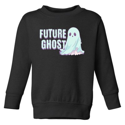 Future Ghost Pastel Goth Kawaii Creepy Cute Weird Aesthetic Toddler Sweatshirt