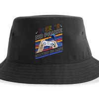 Funny Gamer Quote Motivational Retro Video Gaming Classic Sustainable Bucket Hat