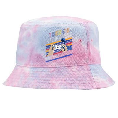 Funny Gamer Quote Motivational Retro Video Gaming Classic Tie-Dyed Bucket Hat