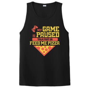 Funny Gamer Quote Outfit For A Lover Of Pizza And Videogames PosiCharge Competitor Tank