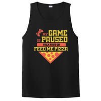 Funny Gamer Quote Outfit For A Lover Of Pizza And Videogames PosiCharge Competitor Tank