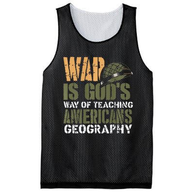 Funny Geography Quote Military Helmet Mesh Reversible Basketball Jersey Tank