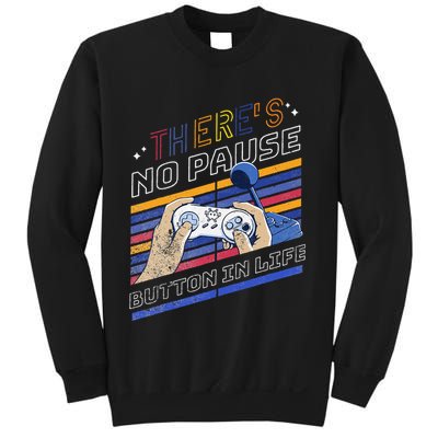 Funny Gamer Quote Motivational Retro Video Gaming Classic Sweatshirt