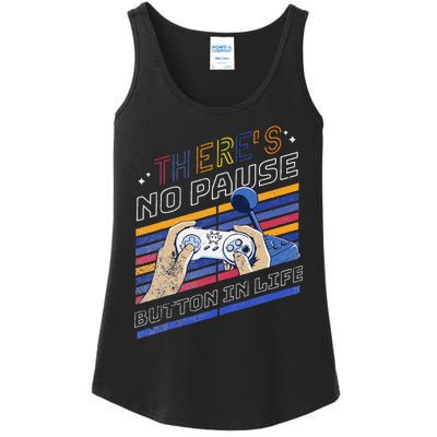 Funny Gamer Quote Motivational Retro Video Gaming Classic Ladies Essential Tank