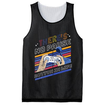 Funny Gamer Quote Motivational Retro Video Gaming Classic Mesh Reversible Basketball Jersey Tank