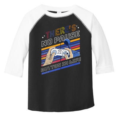 Funny Gamer Quote Motivational Retro Video Gaming Classic Toddler Fine Jersey T-Shirt
