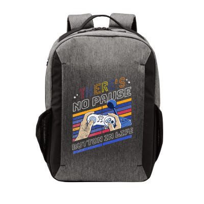 Funny Gamer Quote Motivational Retro Video Gaming Classic Vector Backpack