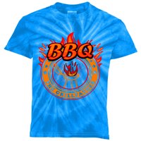 Funny Grillfather Quote The Grillfather Bbq Cool For Father Funny Gift Kids Tie-Dye T-Shirt