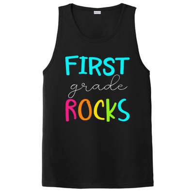 First Grade Rocks Team 1st Grade Teacher PosiCharge Competitor Tank