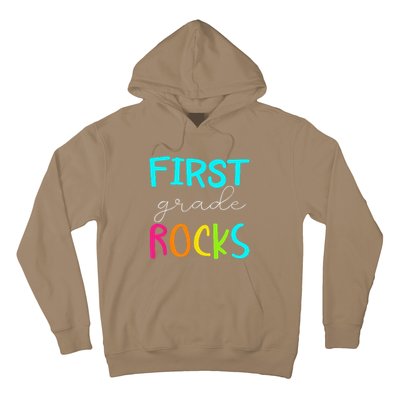 First Grade Rocks Team 1st Grade Teacher Hoodie