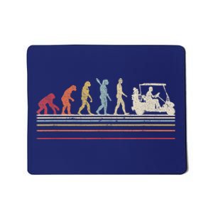 Funny Golf Retro Style Evolution Of Man Gift Funny Golf Mousepad