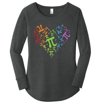 Funny Get Real Be Rational Pi Math Teacher Geek Women's Perfect Tri Tunic Long Sleeve Shirt