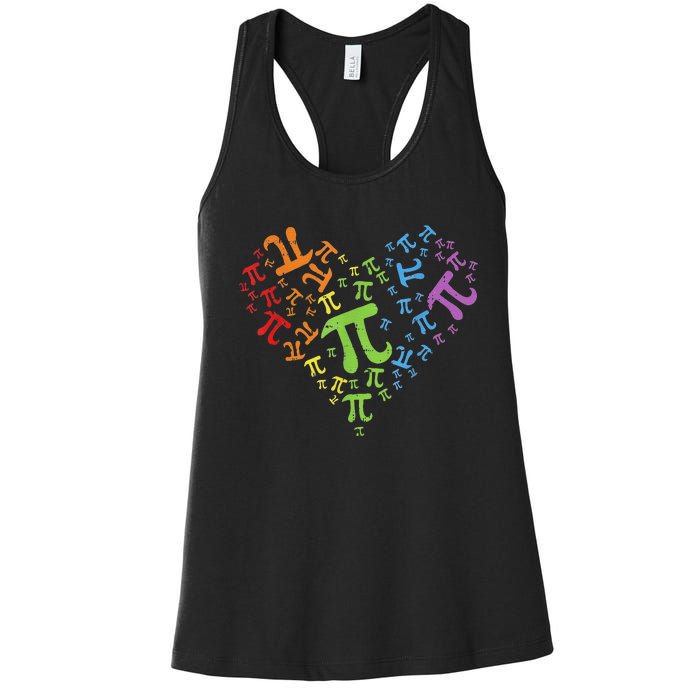 Funny Get Real Be Rational Pi Math Teacher Geek Women's Racerback Tank