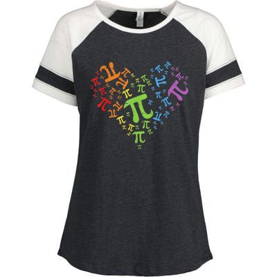 Funny Get Real Be Rational Pi Math Teacher Geek Enza Ladies Jersey Colorblock Tee