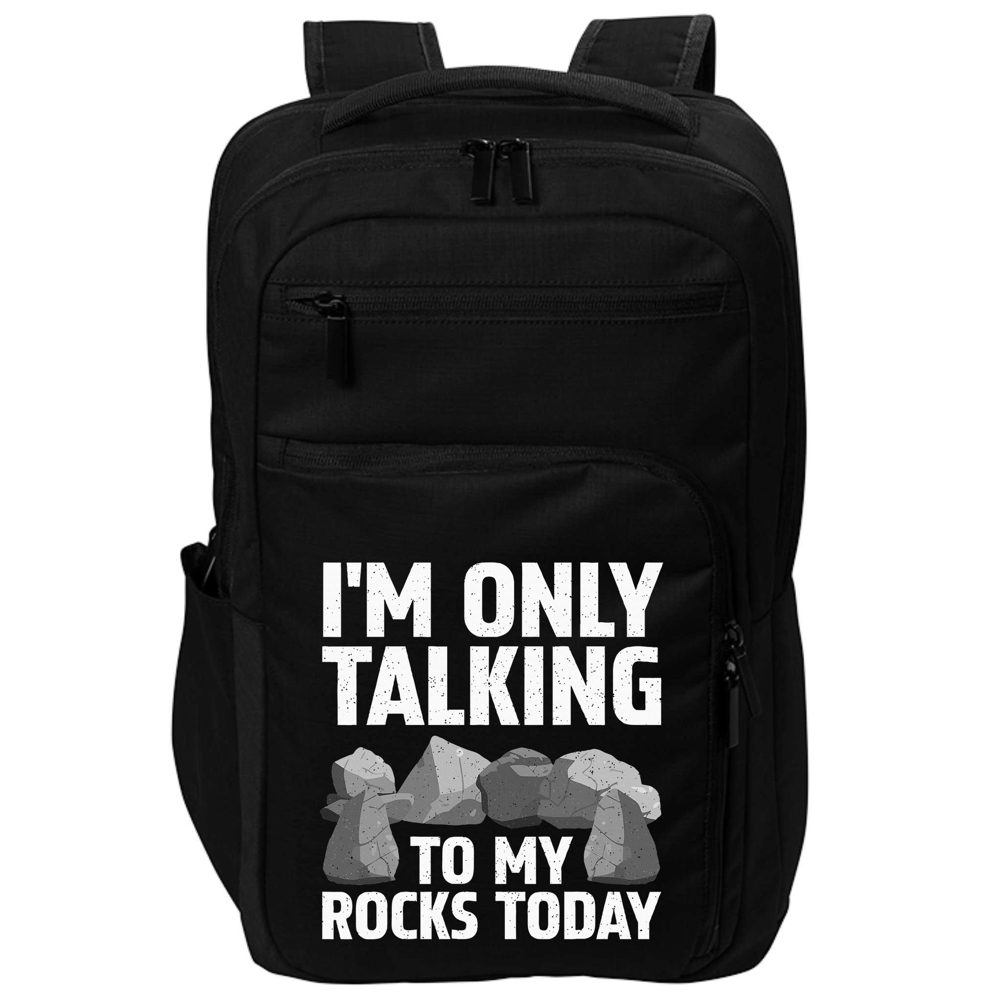 Funny Geology Rock Hound Art Rockhound Lover Impact Tech Backpack