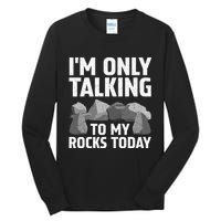 Funny Geology Rock Hound Art Rockhound Lover Tall Long Sleeve T-Shirt