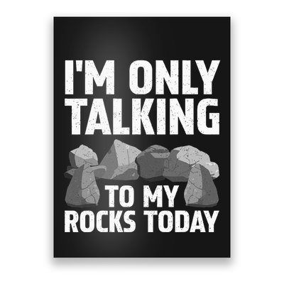 Funny Geology Rock Hound Art Rockhound Lover Poster