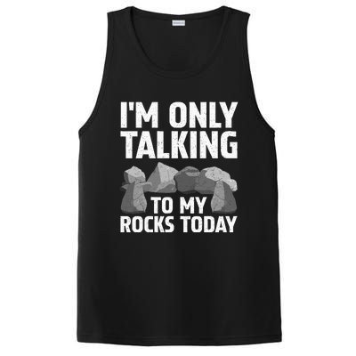 Funny Geology Rock Hound Art Rockhound Lover PosiCharge Competitor Tank