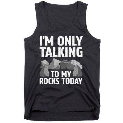 Funny Geology Rock Hound Art Rockhound Lover Tank Top