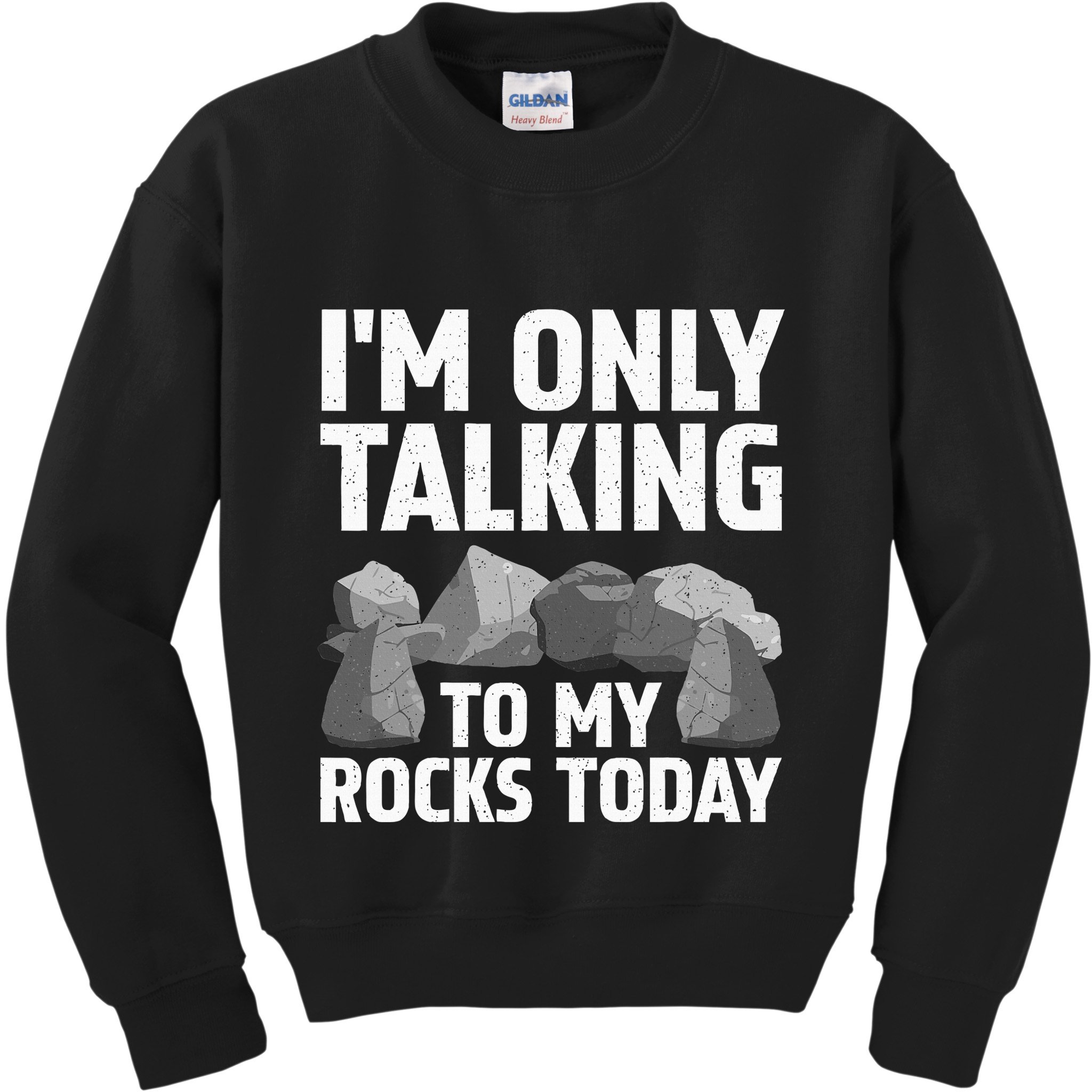 Funny Geology Rock Hound Art Rockhound Lover Kids Sweatshirt
