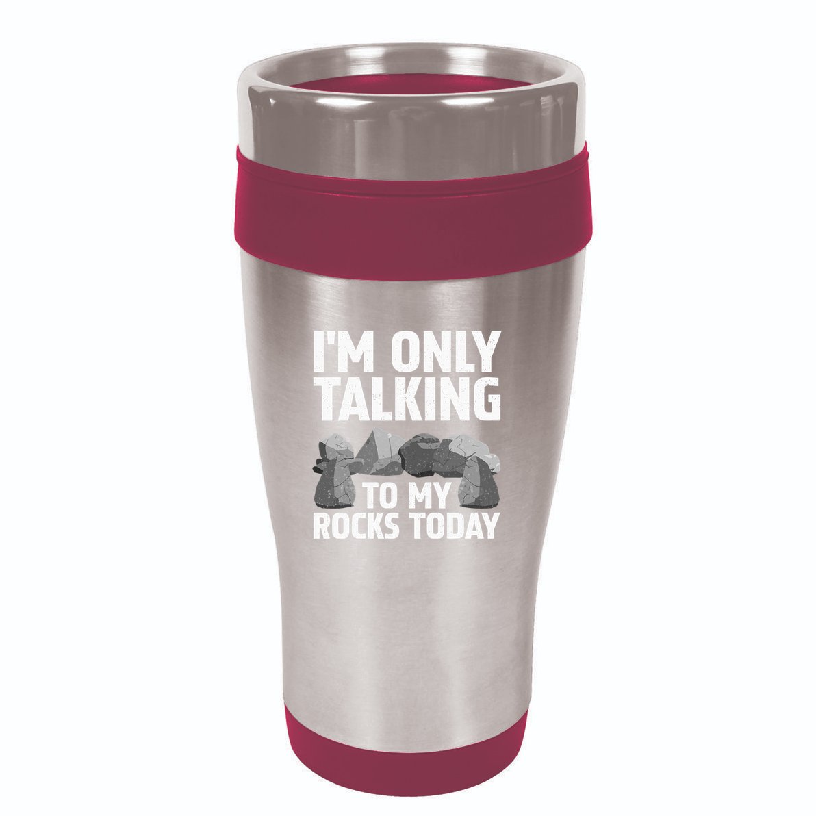 Funny Geology Rock Hound Art Rockhound Lover 16oz Travel Tumbler