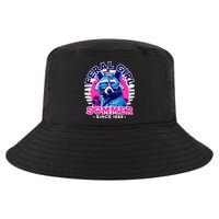 Feral Girl Racoon Summer Beach Sun Vibes Cool Comfort Performance Bucket Hat