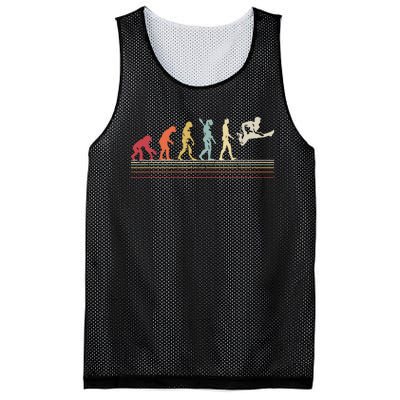 Funny Guitar Retro Vintage Evolution Of Man Mesh Reversible Basketball Jersey Tank