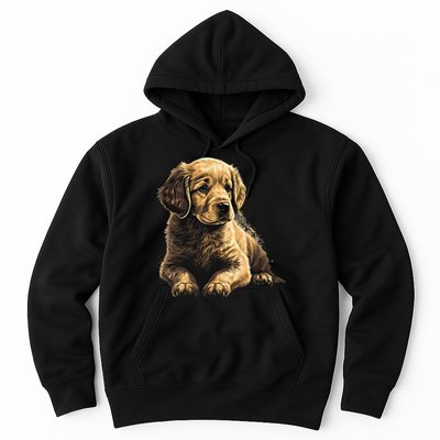 Funny Golden Retriever Puppy Puppies Hoodie