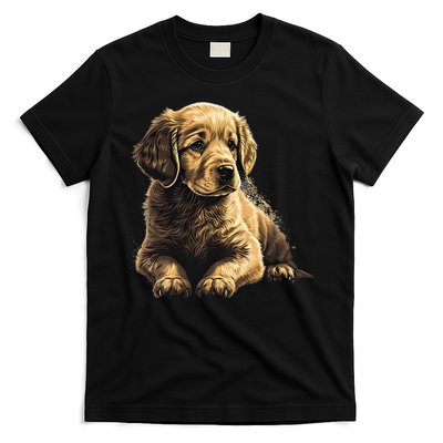Funny Golden Retriever Puppy Puppies T-Shirt