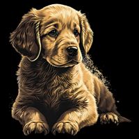 Funny Golden Retriever Puppy Puppies Womens Tank Top