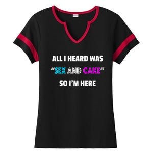 Funny Gender Reveal Party Ladies Halftime Notch Neck Tee