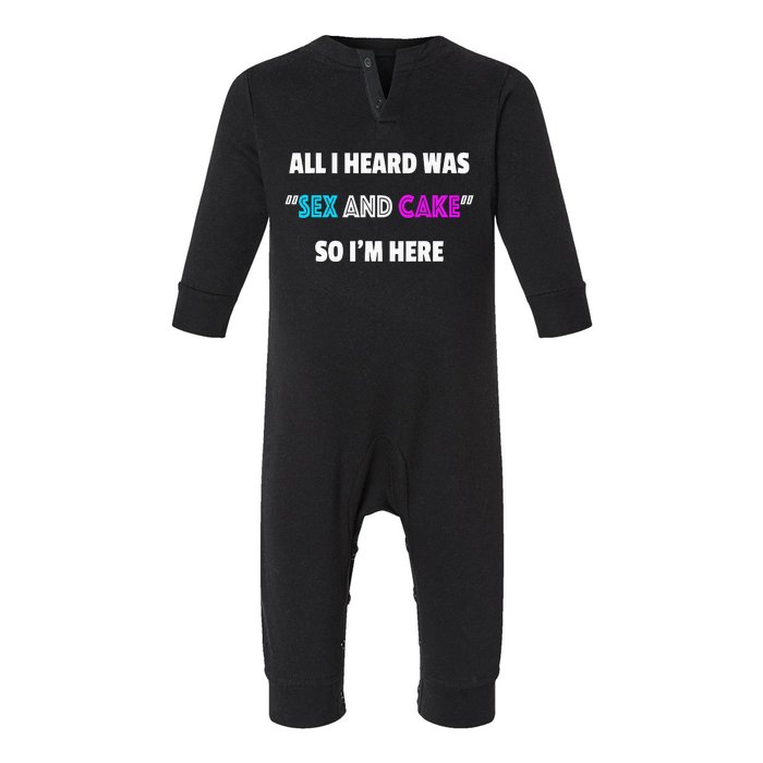 Funny Gender Reveal Party Infant Fleece One Piece