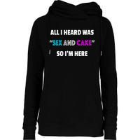 Funny Gender Reveal Party Womens Funnel Neck Pullover Hood