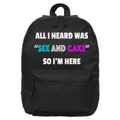 Funny Gender Reveal Party 16 in Basic Backpack